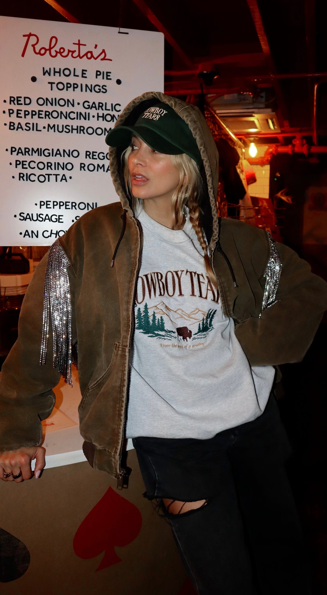 Cowboy Tears Heritage Crewneck